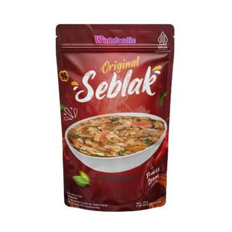 Product image Wins Foodie - SEBLAK ORIGINAL KEMASAN 170g ORIGINAL