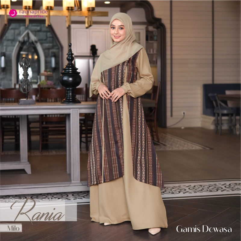 Product image RAUNAPRIDE OFFICIAL - SARIMBIT RANIA - MILO S/10 GAMIS DEWASA