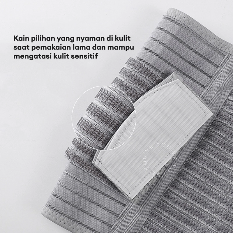 Product image Youhave - YouHave Korset Postpartum Bamboo Korset Pelangsing Pasca Melahirkan Medis Nano Bamboo Katun Antibakt XL Grey