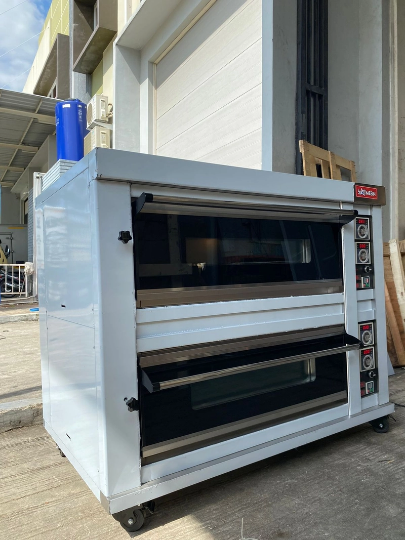 Product image SATMESIN - OVEN GAS MODENA RFL-24SSGC OVEN 2 DECK 4 LOYANG STANDAR TANPA PACKING KAYU