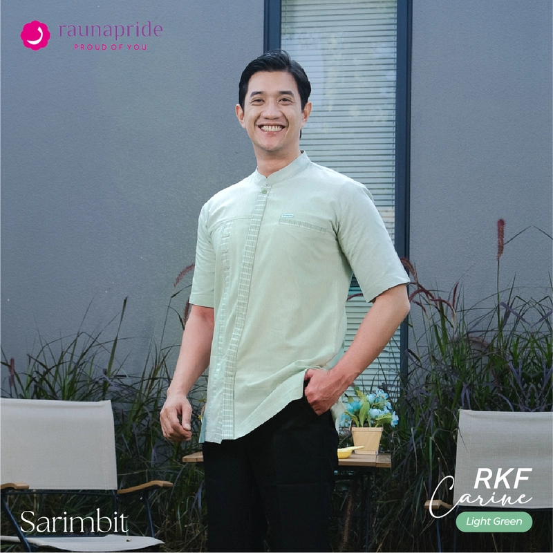Product image RAUNAPRIDE OFFICIAL - RAUNAPRIDE OFFICIAL - SARIMBIT CARINE - LIGHT GREEN S KOKO DEWASA
