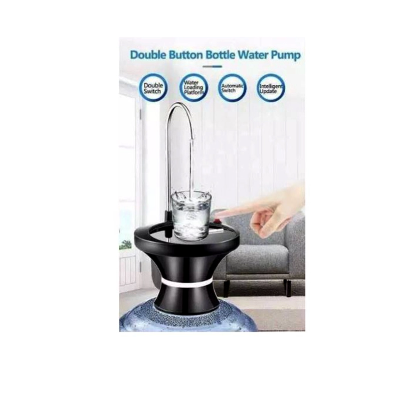 Product image Pompa Galon Elektrik Dengan Tatakan Gelas Mudah Dan Tinggal Klik Warna Hitam