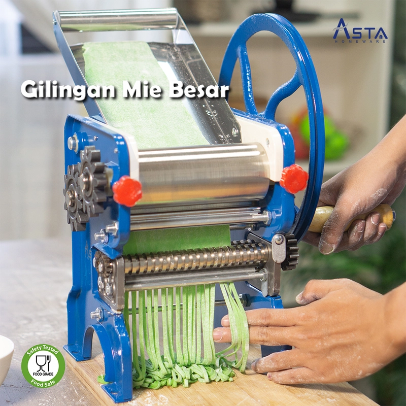 Product image Asta Gilingan Mie Besar Pasta Maker Roda Besar ASPM-150 Warna Biru