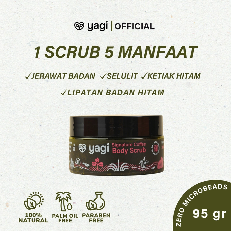 Product image YAGI Forest - YAGI Forest - Signature Coffee Scrub 95gr 95gr Coffee