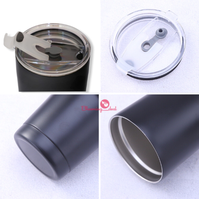 Product image Blooming_Deal - Termos Tumbler Cup Jumbo Stainless Steel 900 ml H238 PUTIH