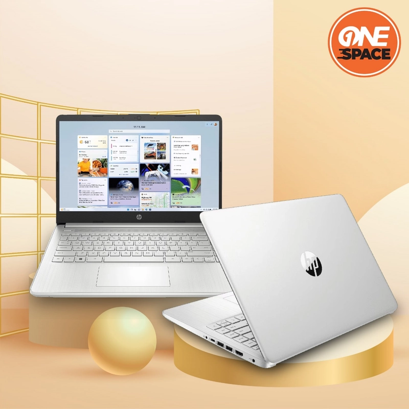 Product image One Space - Laptop HP 14s DQ5152TU i5-1235U SSD 512GB Iris XE 14 FHD IPS W11 OHS 8/512GB SILVER