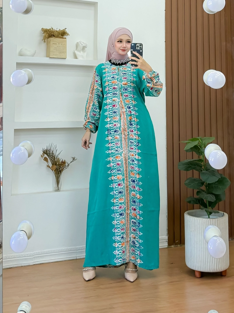 Product image Nauriya Fashion - GAMIS BATIK CAP MAIYA LD 114CM Allsize E