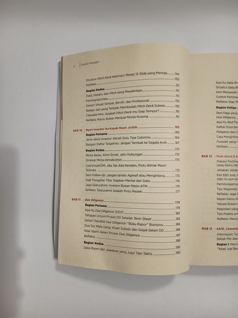 Product image Serikat Usaha Muhammadiyah Official - Buku Muslim Entrepreneurs Guide To Venture Capital Fundraising 400 Merah