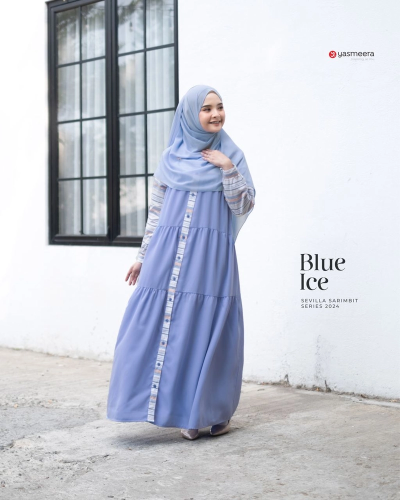 Product image Yasmeera Official - Khimar Gamila Dewasa BEL AIR BLUE