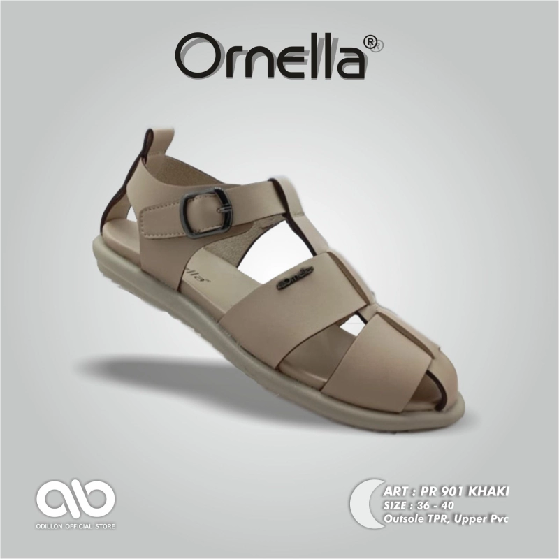 Product image Odillon - Ornella - PR 901 / Sepatu Sandal Wanita Casual 40 KHAKI