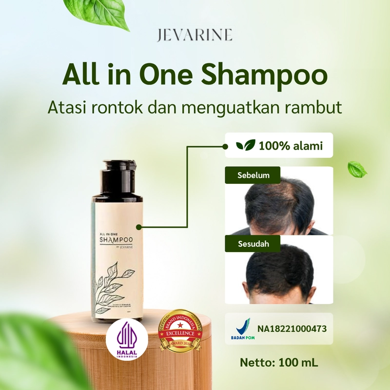 Product image Jevarine - All In One Shampoo 100ml 100ml Cream