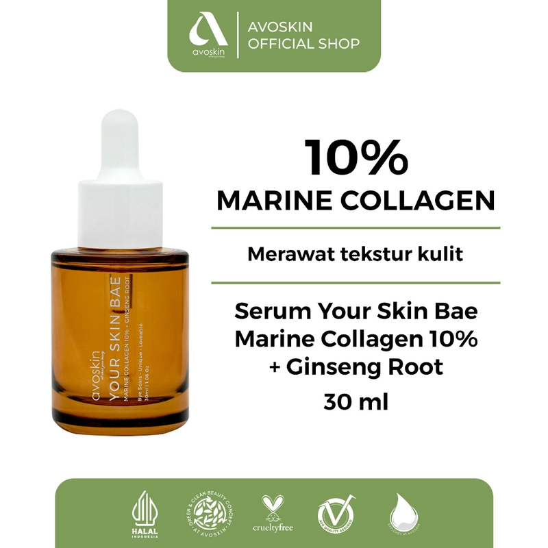 Product image AVOSKIN OFFICIAL - YSB Serum Marine Collagen 10% + Ginseng Root 30 ml Serum