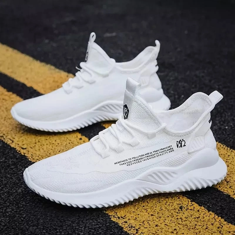 Product image LUXIA - Sepatu Sneakers Import Pria 2022 GISF-0002 44 PUTIH