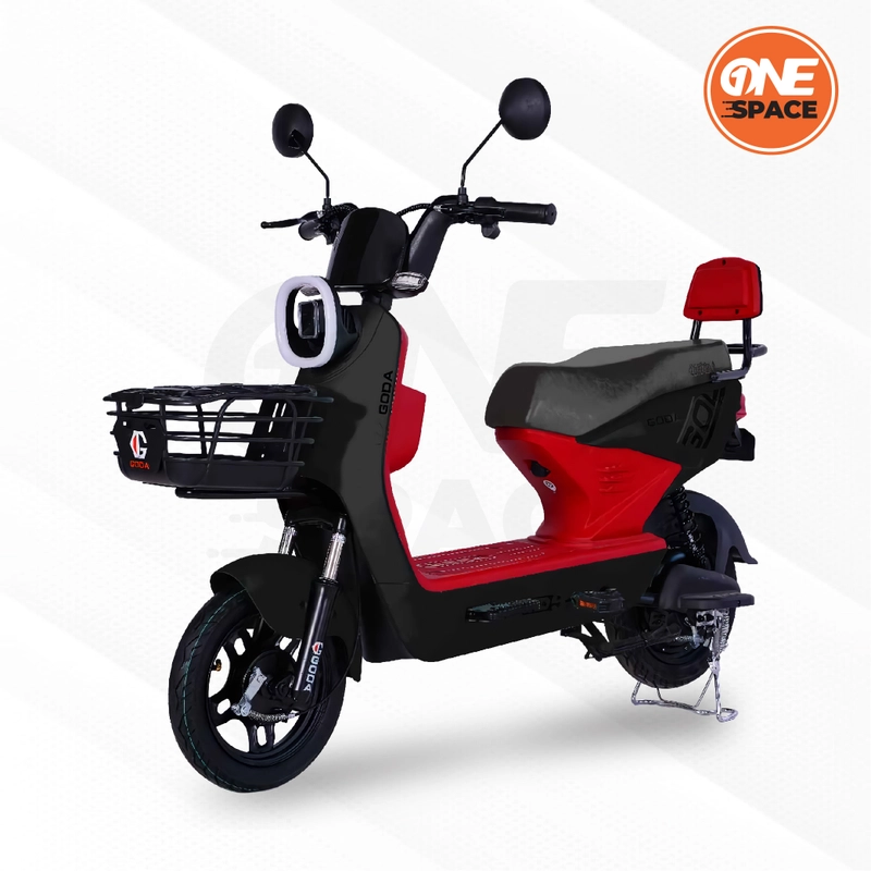 Product image One Space Kendaraan Listrik - GODA 122 HALO SEPEDA LISTRIK Reguler Black
