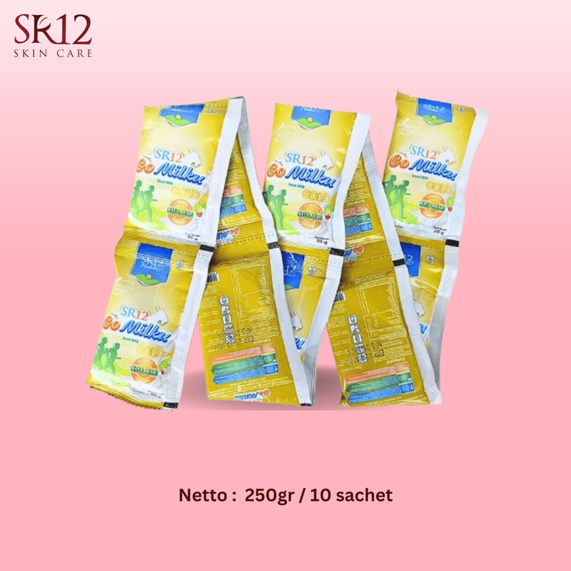 Product image SR12 Jawa Barat - SR12 Gomilku Gold Susu Kambing Etawa Tinggi Kalsium Dan Neurotropik Menyehatkan Tulang Dan Syaraf 10 200gr gomilku gold