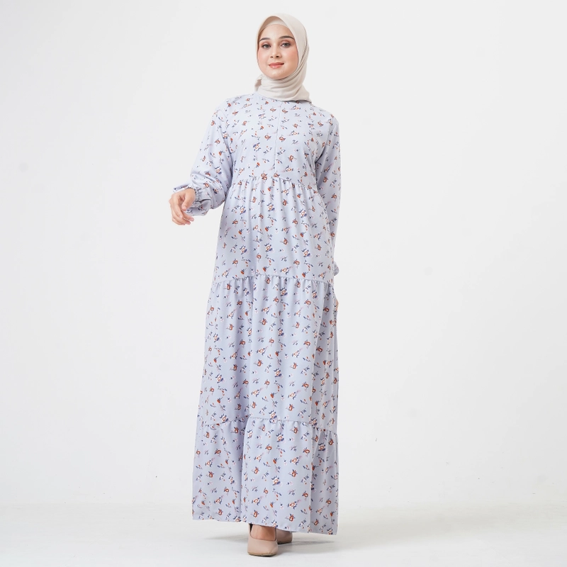 Product image Lusianasae - Lusianasae - Kalalili Dress warna Purple bahan crinkle seven Busui friendly M PURPLE