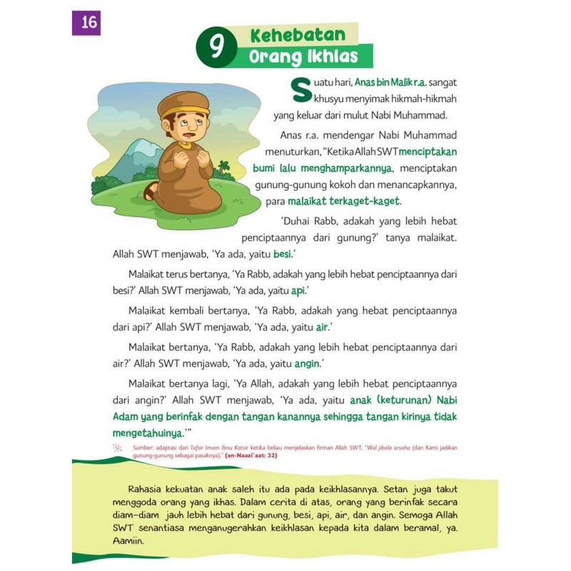 Product image Gema Insani - Anakku Jangan Sekutukan Tuhanmu 28 x 21 SC