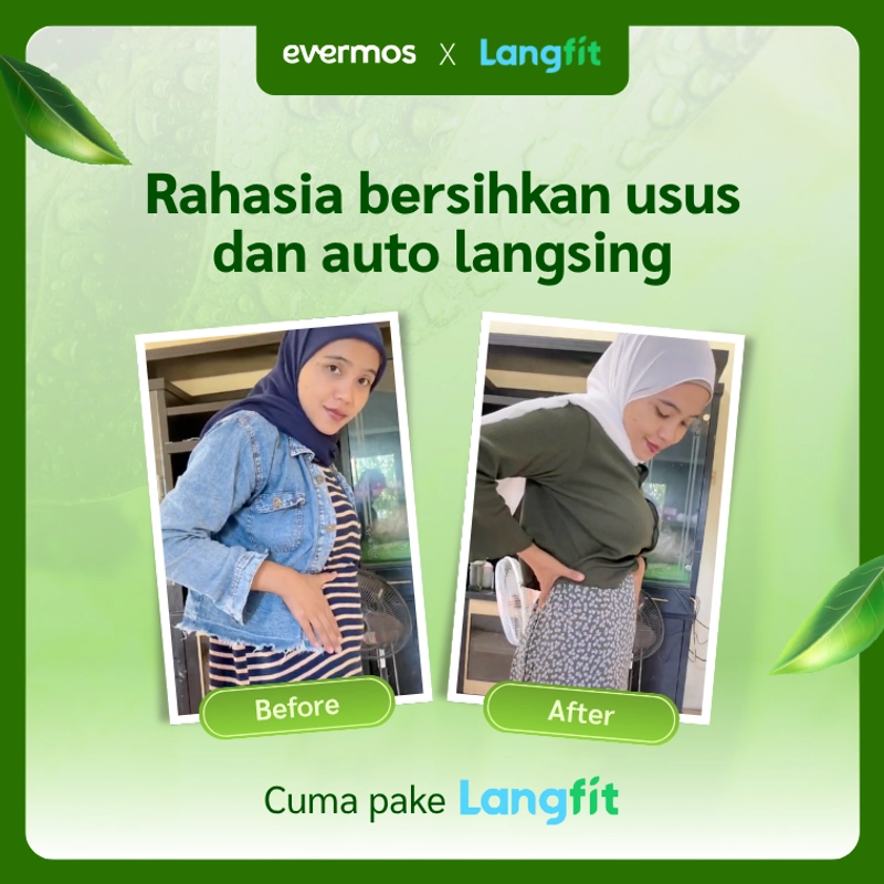 Product image Langfit - Paket 4 Botol Deto Pro Cuka Apel + Madu Stevia Probiotik Chia Seed 1 Paket Isi 4 Botol