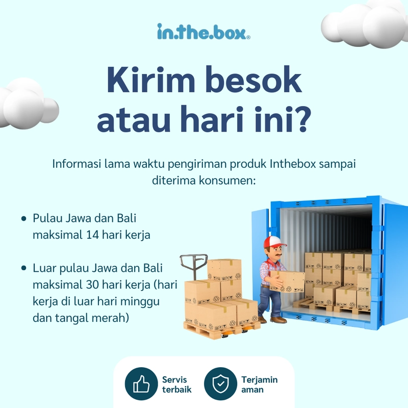 INTHEBOX - Kasur Spring Bed Inthebox X Ukuran 100x200 (Super Single) F388X2-PP1B-100NTR 100 x 200 x 27 Cm Putih