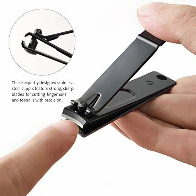 Product image Halika - Gunting Kuku Jumbo Hitam Besar Hitam