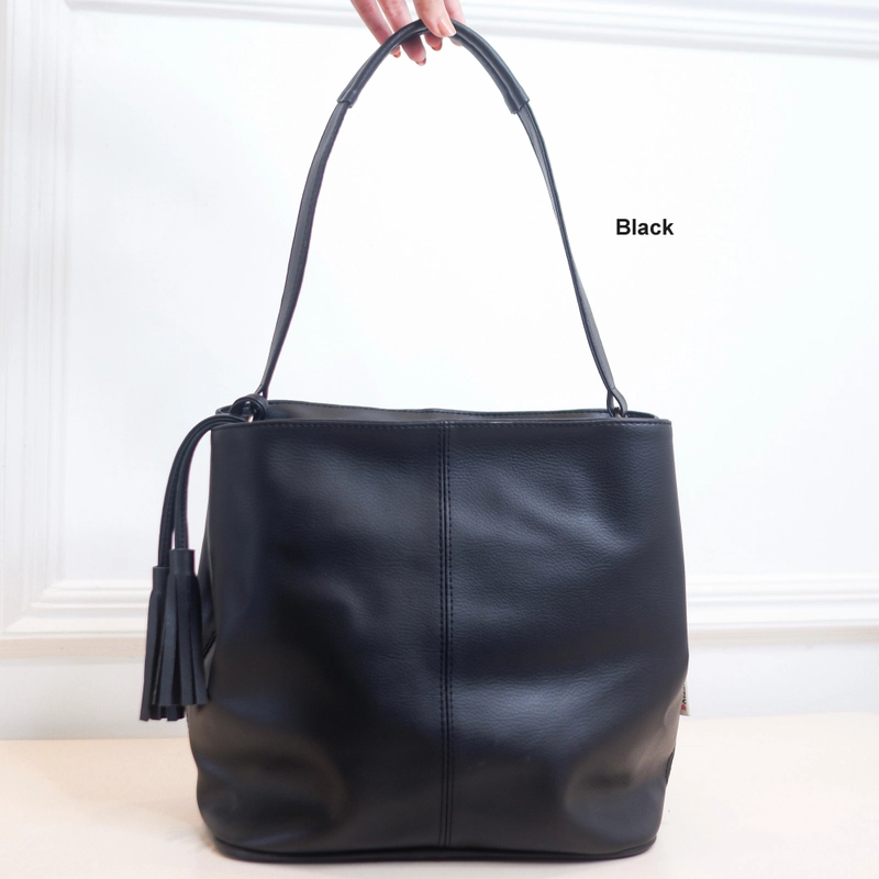 Product image Tweelyforbag - Diana Totebag - Tweelyforbag - Tas Selempang Wanita - Tas Wanita 480 gr Hitam