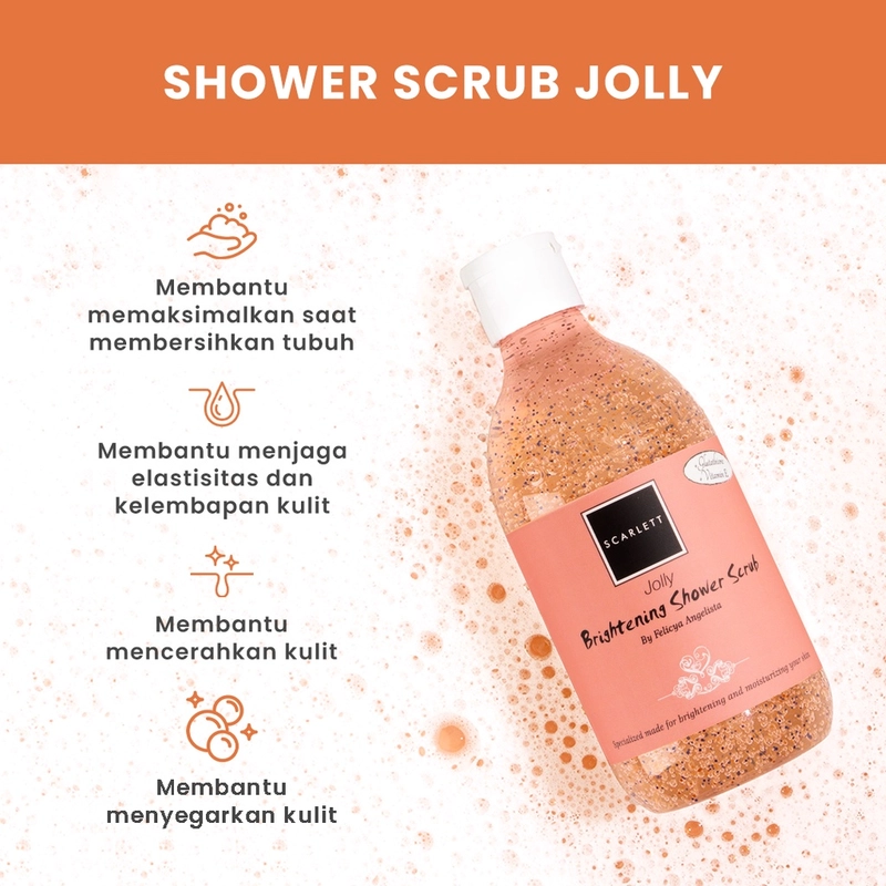 Product image Scarlett Whitening - Shower Scrub 300ml Jolly