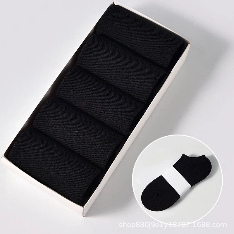 Product image Kaos San - Kaos Kaki katun Pendek Allsize Kaos Kaki pendek Hitam