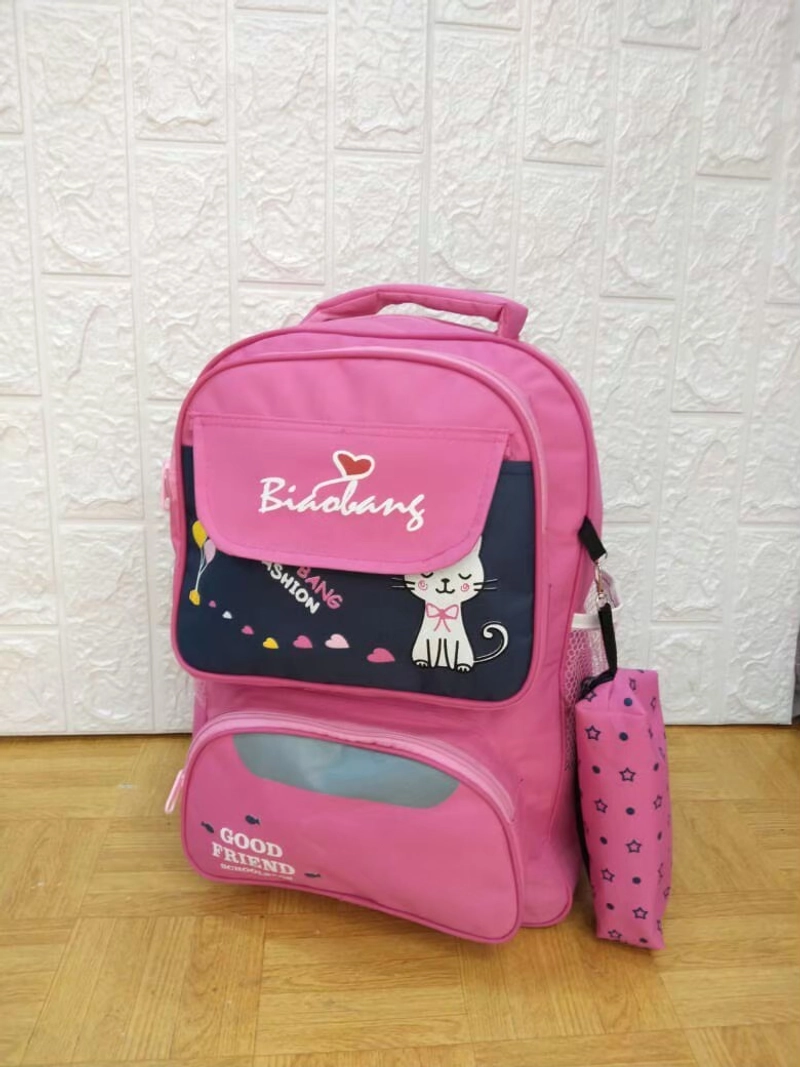 Product image Alcaff - tas Ransel sekolah Kucingsedih 40x30x12 Pink