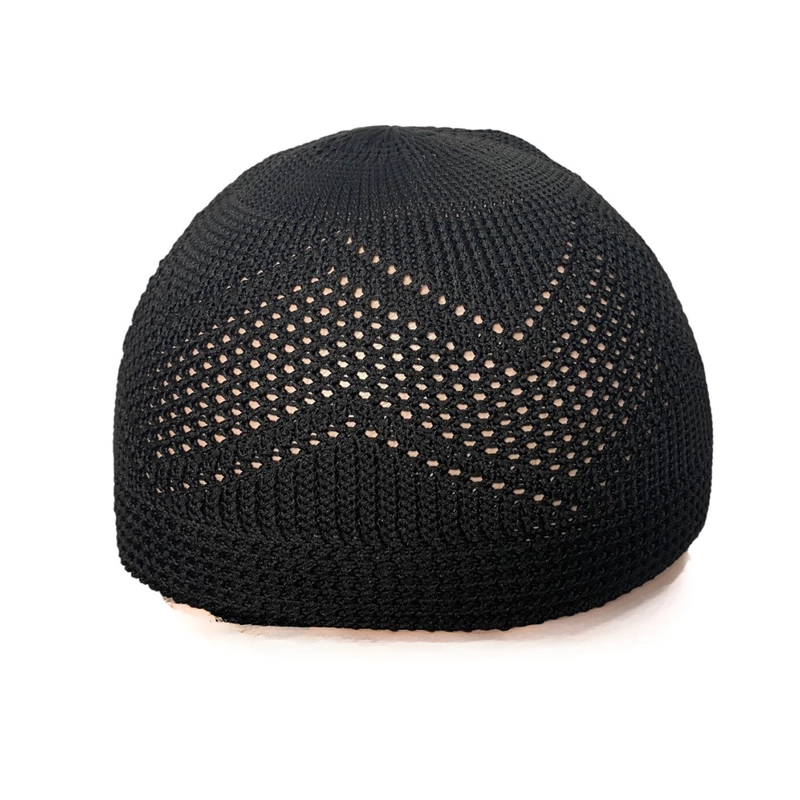 Product image Peci Rajut seri Kuwait - Rahmen Allsize Dewasa Hitam