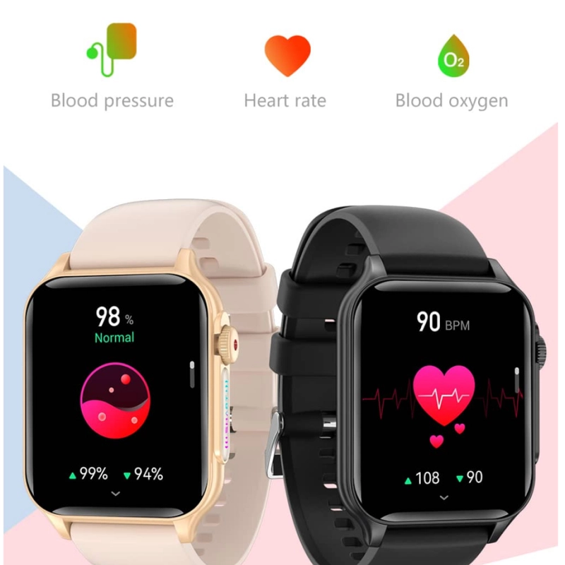 Product image Mitimes - Mitimes Smart Watch P6 Bluetooth Phone Call 1.96 Inch Black