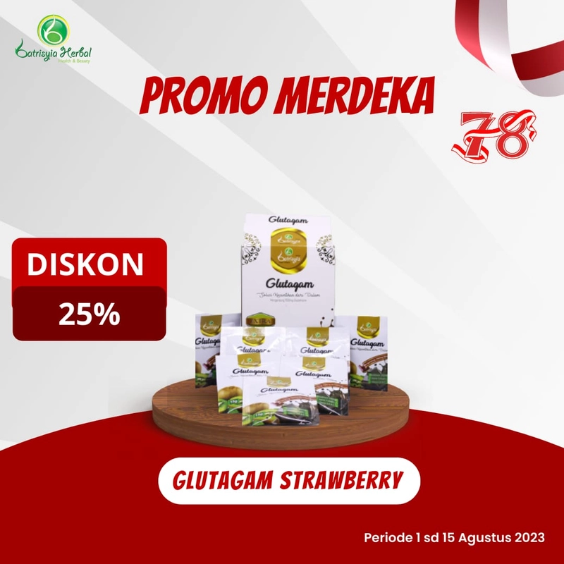 Product image Batrisyia - Glutagam Susu Collagen untuk Kecantikan 150 g Coklat