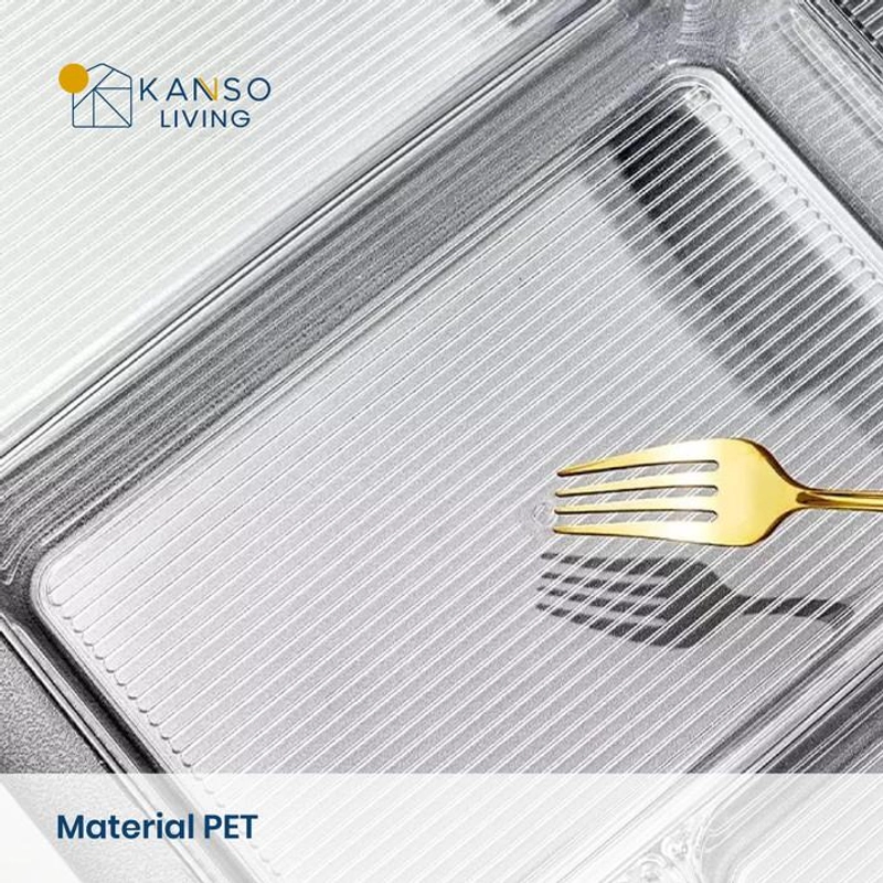 Product image Kanso Living - Kanso Living Bundling 5 in 1 Drawer Organizer Kotak Penyimpanan Sekat 1000 1 Set