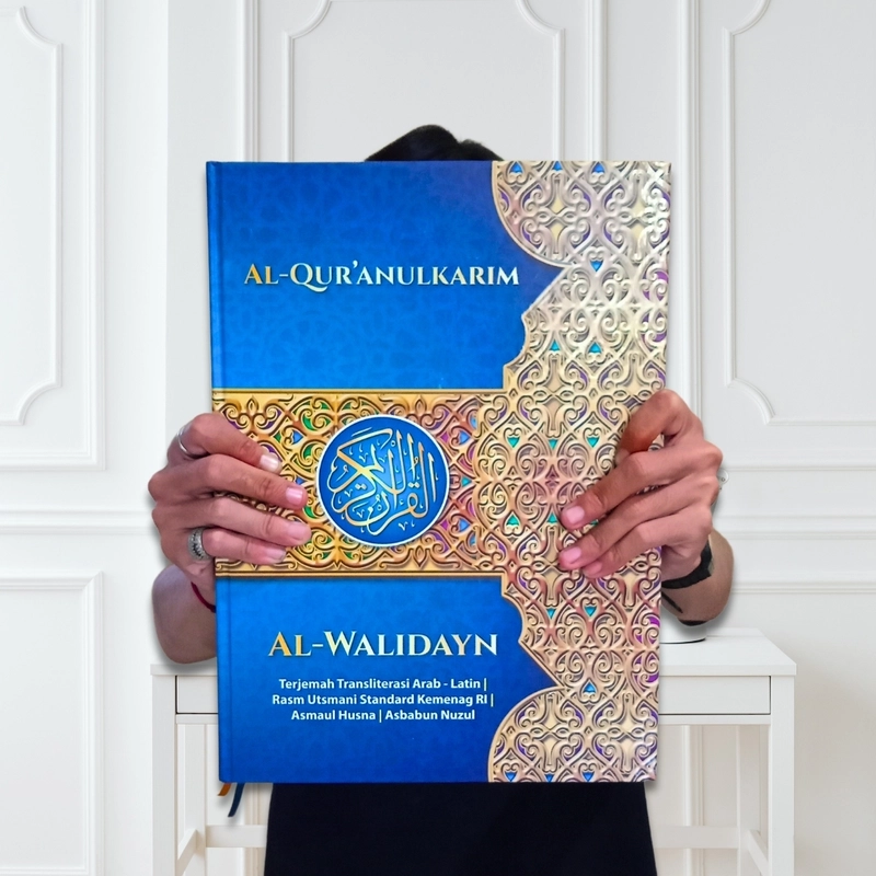 Product image Gema Risalah - Alquran Besar Alwalidayn Mushaf Utsmani Untuk Lansia Jumbo B4 32x25cm Terjemahan B4 HIJAU
