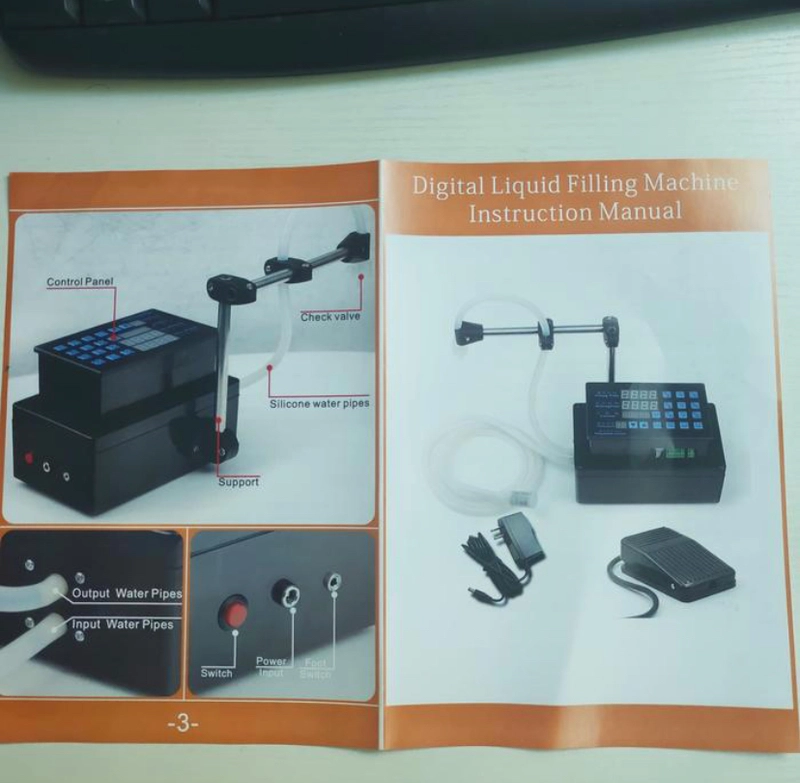 Product image Sparepart Industri - Mesin takar water liquid otomatis botol laboratorium filling machine Digital 2kg Baru