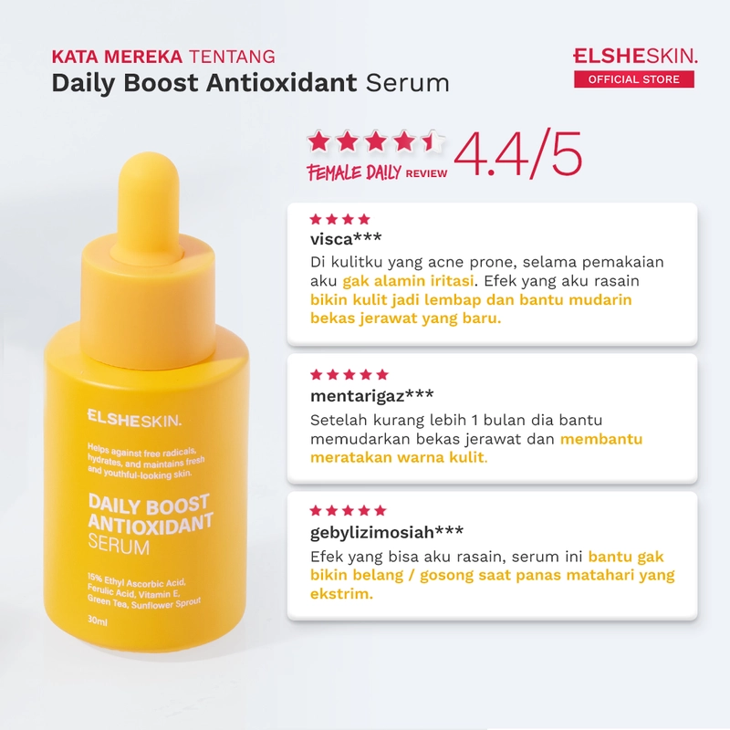 Product image ELSHESKIN - ElsheSkin Daily Boost Antioxidant Serum 30ml 30ml 15% Vitamin C