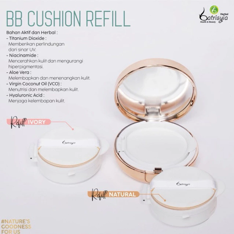 Product image Batrisyia - BB Cushion + Suncreen 15gr Natural