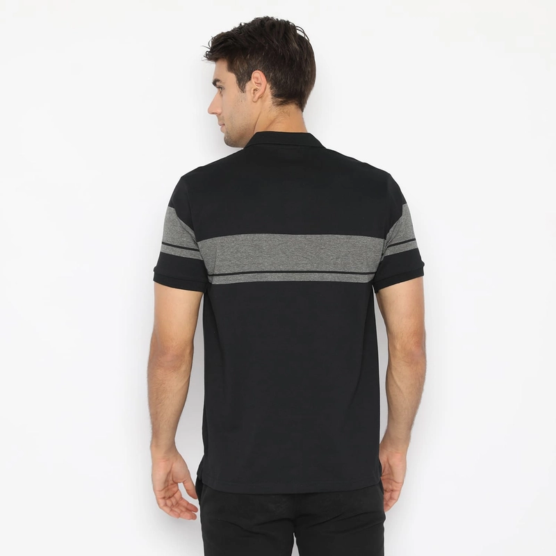 Product image MATSUDA APPAREL - MATSUDA Kaos Polo Shirt Pria Kerah Kainan M (LD 104 CM) BLACK
