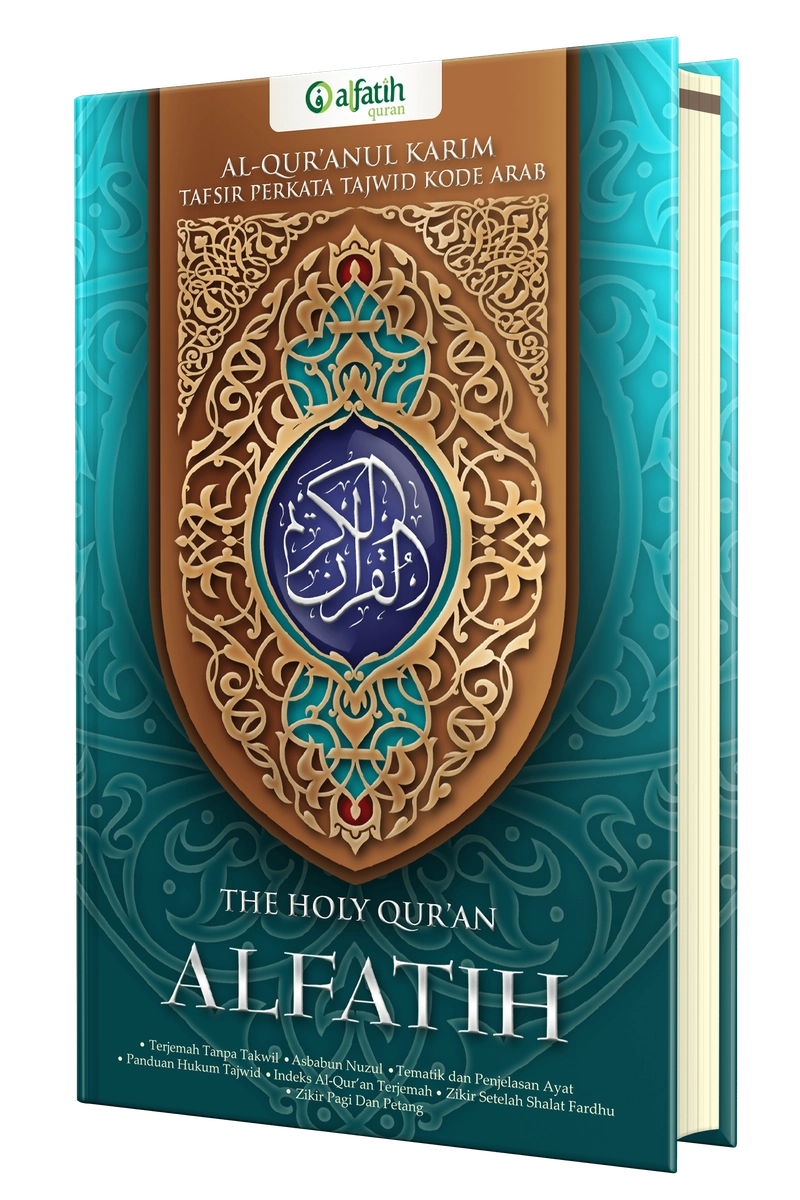 Product image Alfatih Quran - AL - FATIH A5 Alquran Terjemah Perkata Tajwid Arab Tanpa Takwil A5 Hijau-Tosca