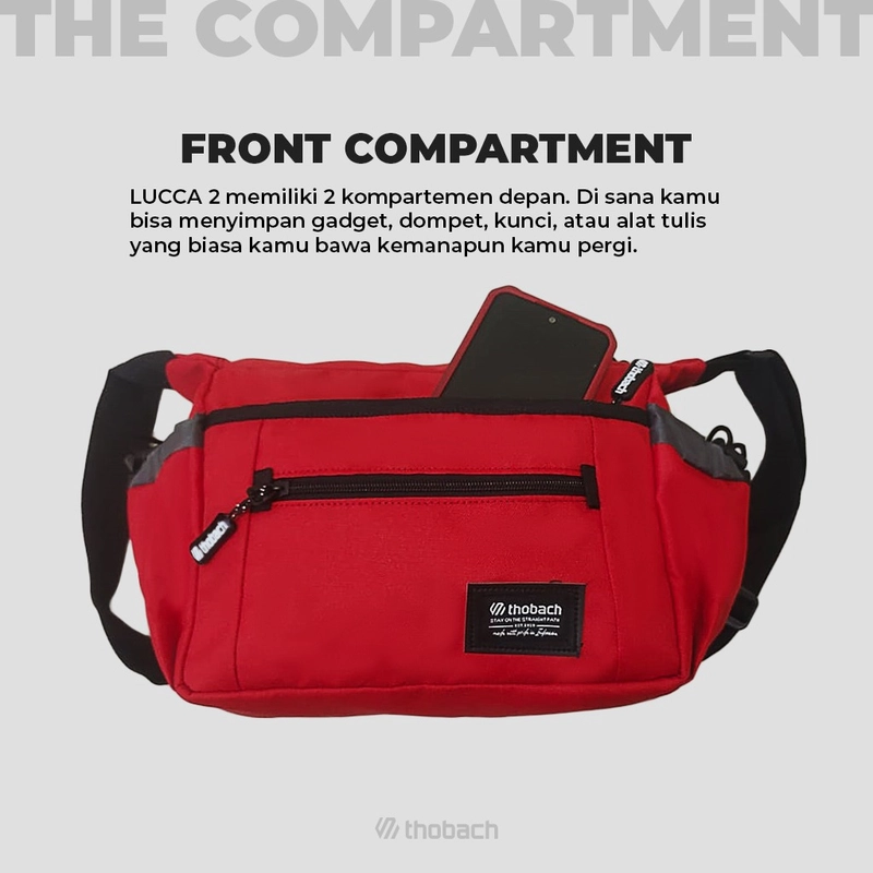 Product image Thobach official - THOBACH Sling Bag / Camera Bag LUCCA 2 All size Red