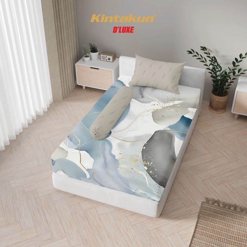 Product image Kintakun - Kintakun Digital Printing 3D Sprei 120/160/180 Lembut Nyaman T25 Double Karet - Multivariant 120 x 200 Clare