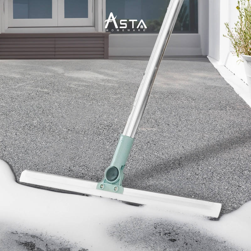 Product image Asta Serokan Air Karet Pembersih Lantai Jendela Serbaguna Gagang Panjang 117 cm Size 30 cm