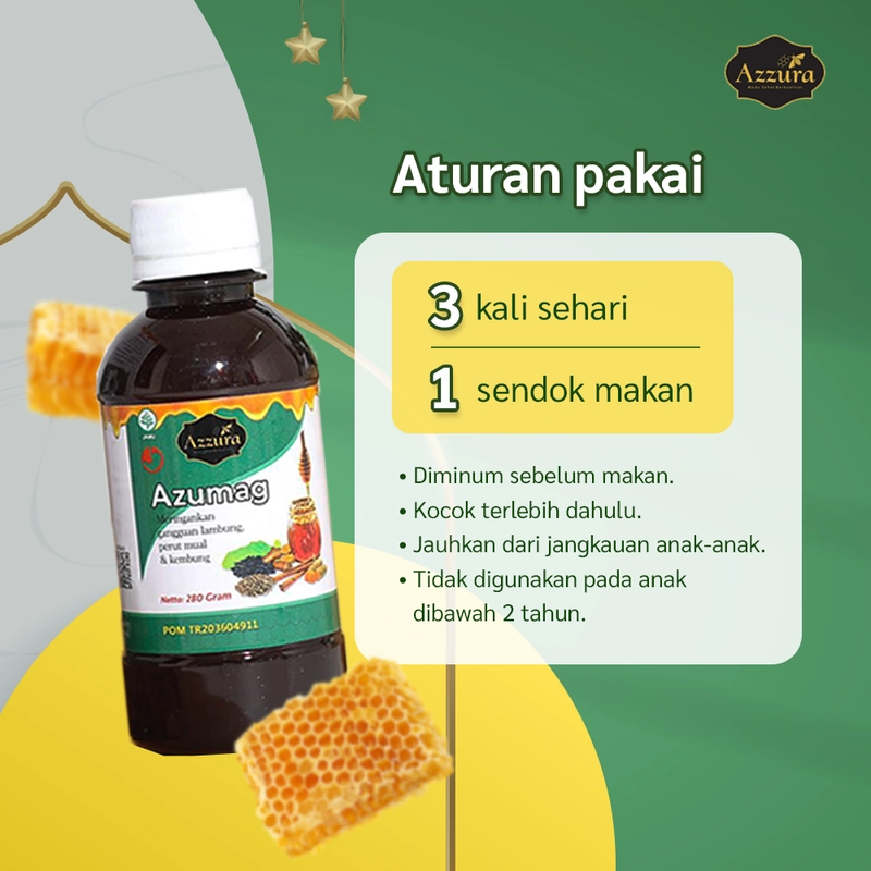 Product image Madu Azzura - Madu Azumag 280 Gram Madu