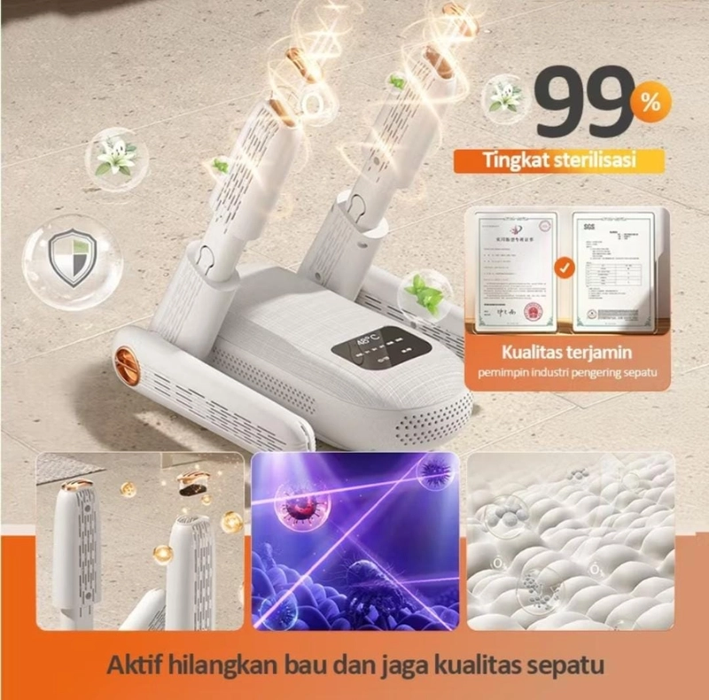 Product image Rizki Electronics - Kaikiki Pengering sepatu dan kaus kaki KAIKKI PUTIH