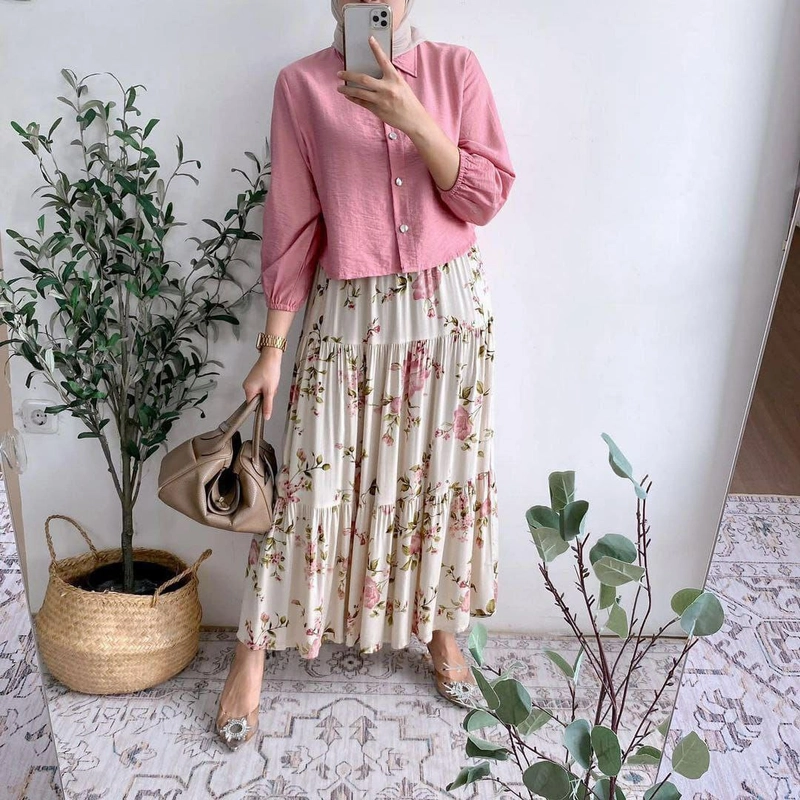 Product image Khisna collection - New oneset rok kalea wanita dewasa 2024 Allsize Kalea1