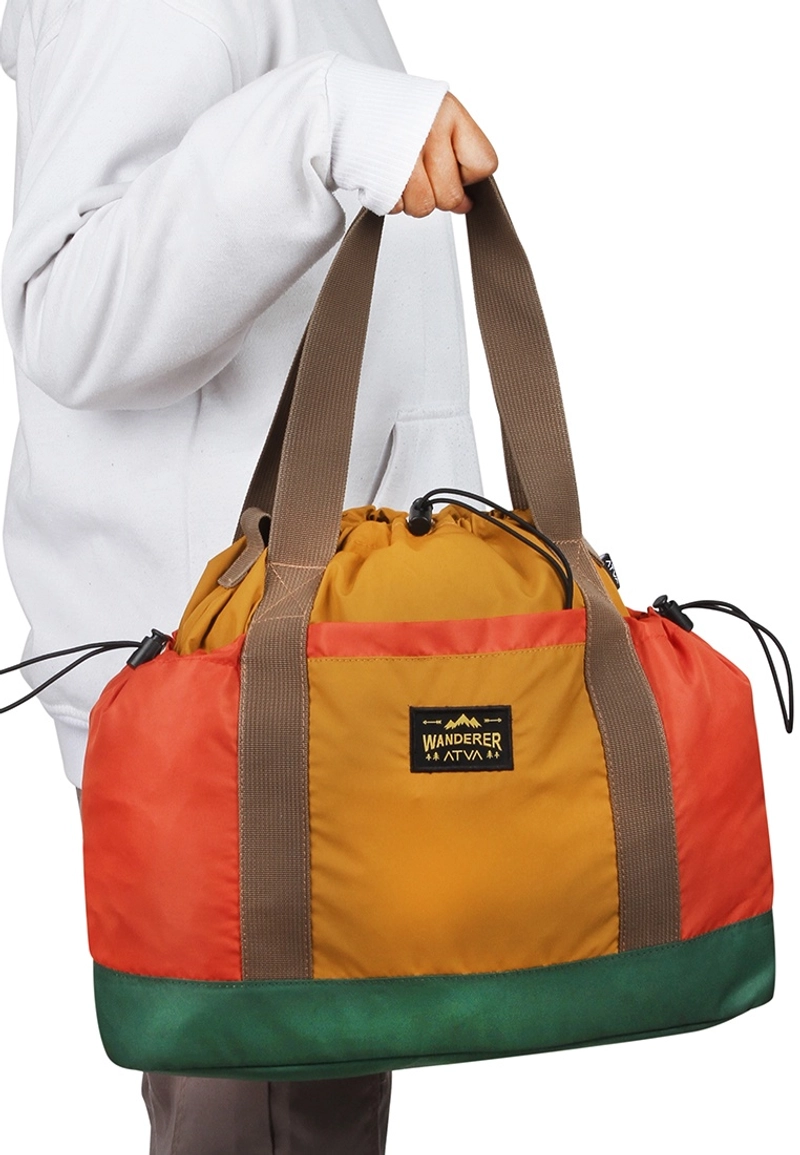 Product image Atva Bags - Tas 2 in 1 Totebag & Slingbag Walters Series 45x35x13 Amber
