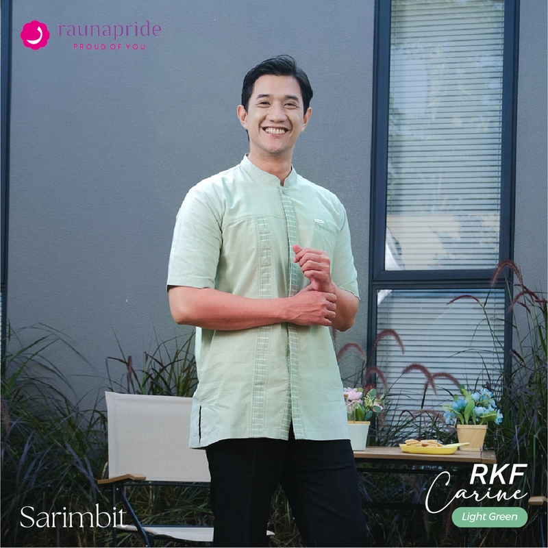 Product image RAUNAPRIDE OFFICIAL - RAUNAPRIDE OFFICIAL - SARIMBIT CARINE - LIGHT GREEN S KOKO DEWASA