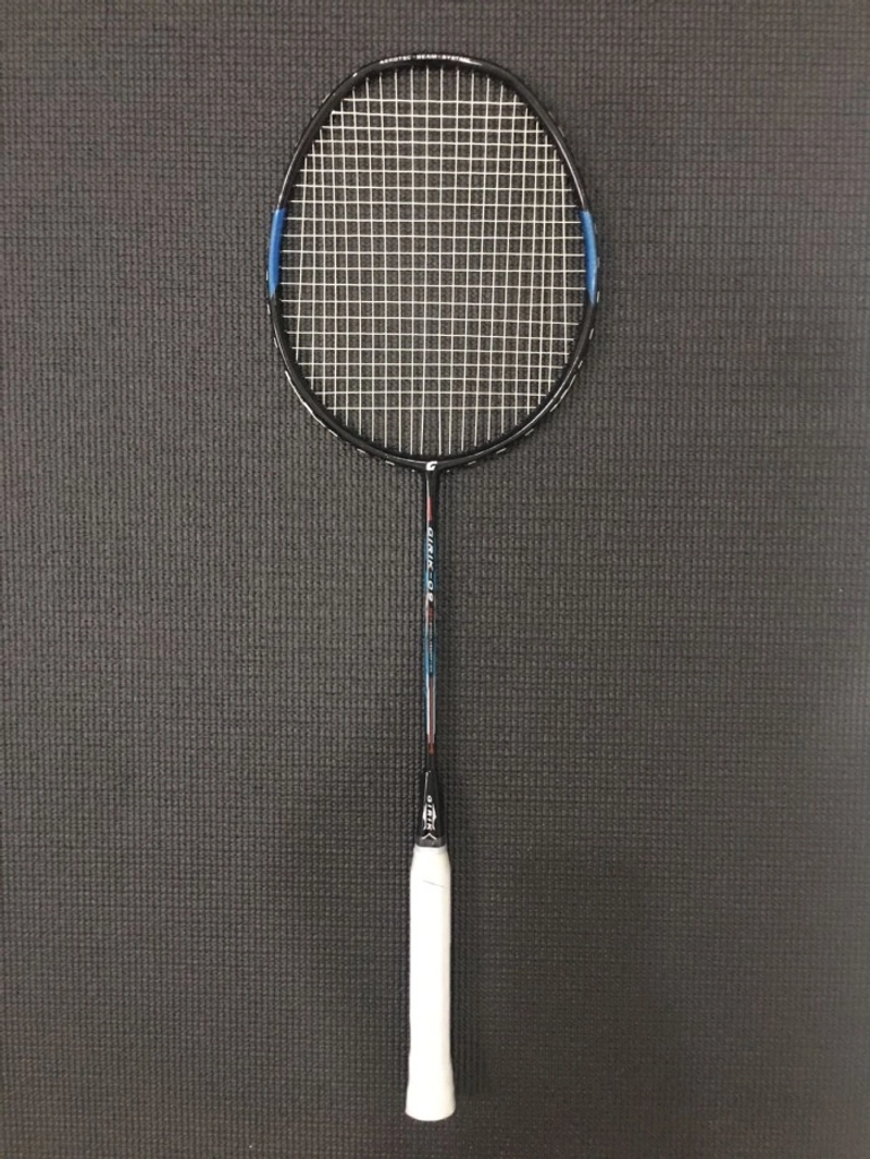 Product image Girik - Badminton Racket Set GIRIK Power - 2 Racket + 2 Grip Tape+ 1 Tube shutcock - GRK09 - Set 95 gr Hitam Putih