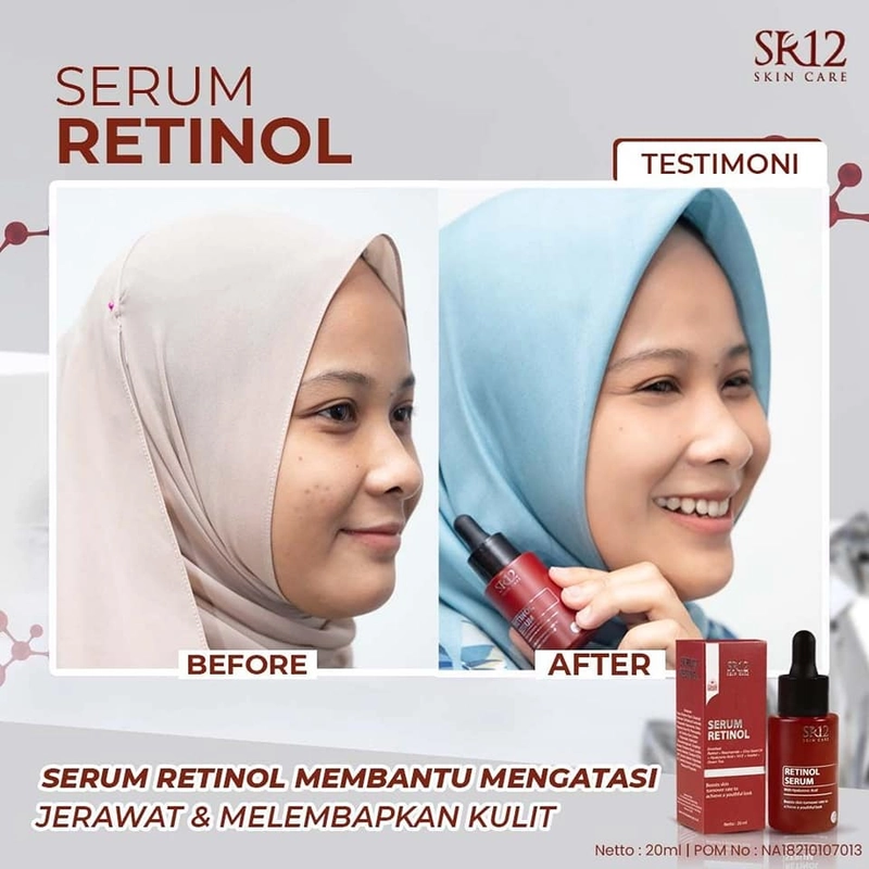 Product image SR12 Serum Retinol Mengencangkan Kulit dan Mencerahkan Kulit 20 ml Retinol