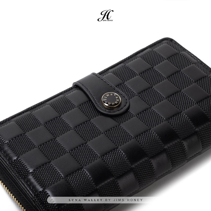 Product image JIMSHONEY SUKABUMI - Luna Wallet - Dompet Panjang Wanita LC 7108 BLACK