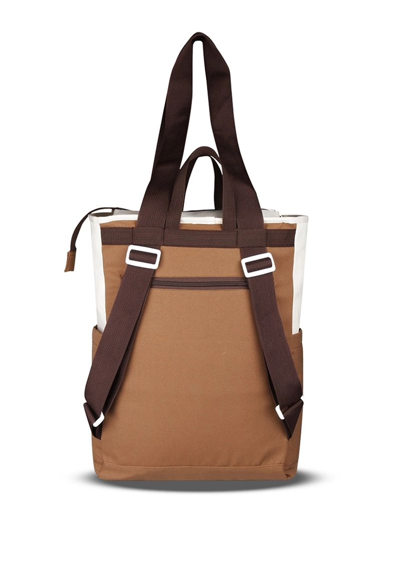 Product image Atva Bags - Atva Bags - Tas Ransel Harian/Daily Backpack Totebag Kanvas dari Girl Station Hanna Series 37x28x14cm Cream Cinnamon